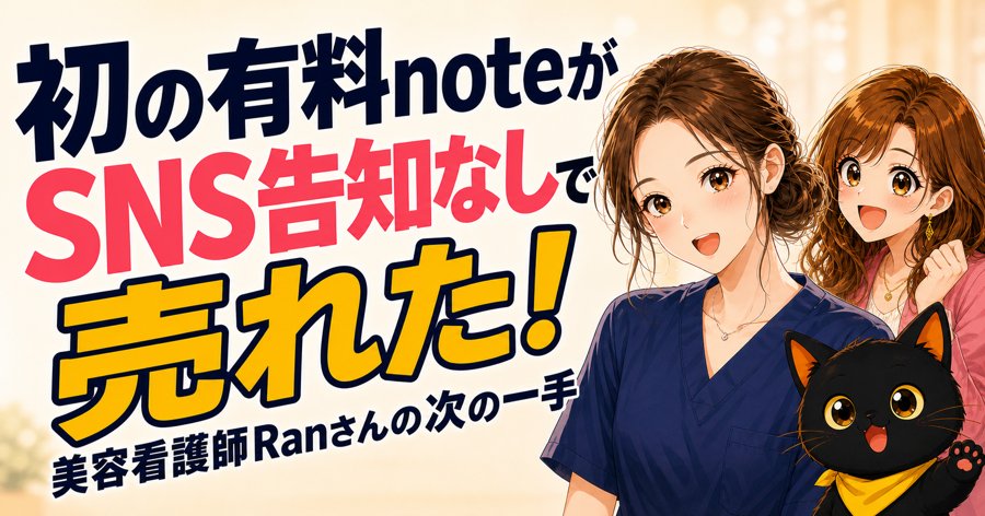 美容看護師Ranさんのnote集客作戦